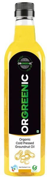 Orgreenic Cold Pressed Groundnut Oil 1LTR