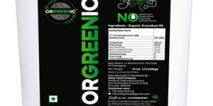 Orgreenic Cold Pressed Groundnut Oil 15 Litre