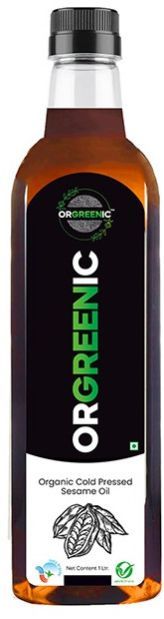 Orgreenic Cold Pressed Sesame(Gingelly) Oil 1 Litre