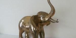 Brass Antic Elephant