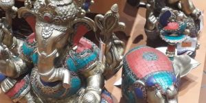 God Copper Ganesh Statue