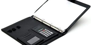 Divinext Leather 4 Ring Folder