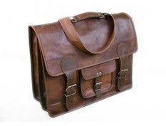 Goat Leather Back Pack Travel Bag