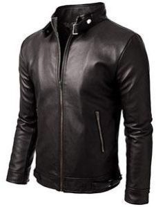 Mens Leather Slim Fit Jacket