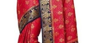 Womens Silk Saree WITH Blouse Piece