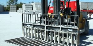 Block Handler For Forklift Attachments