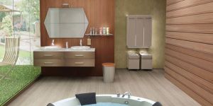Round Whirlpool Bath Tub