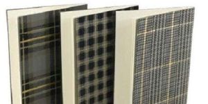 Check Pattern Handmade Paper Notebooks
