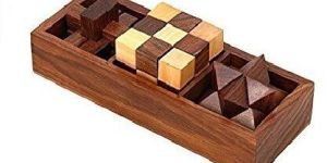 Wooden Puzzle Set