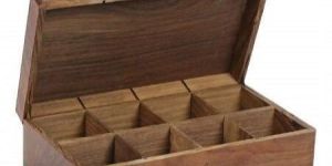 Wooden Spice Box