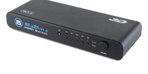 Dyeton HDMI 5 In 1 Out Switcher 4 K