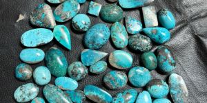 Irani Turquoise Firoza Gemstone Cabochon