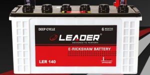 Leader Ler 140 E Rikshaw Tubular Battery