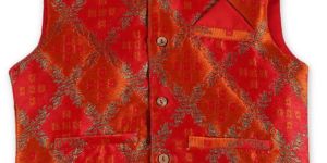 KID1 Digital Print Jacket Only Orange