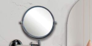 Round Magnifying Shaving Mirror