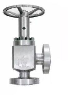 ASTM A182 F304L Angle Type Globe Valve, 90 DEG, 2 In, 900 LB