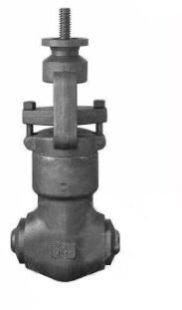 High Pressure Globe Valve, Class 4500 LB, ASTM A105N, 2 Inch