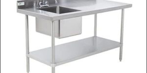 Sink with Work Table