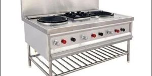 Three Burner Chinese Cooking Range