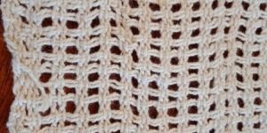 Handloom Cotton Jali Fabric