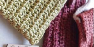 Raffia Crochet Mobile Sling Bag