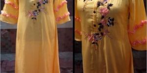 Full Length Embroidered Women Kurti