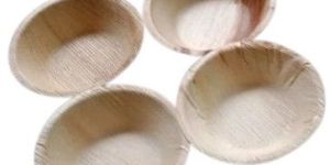 Areca Palm Round Bowl