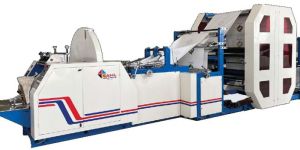 V Bottom Paper Bag Making Machine With 4 Color Online Printing Pbm 2704C / Pbm 650