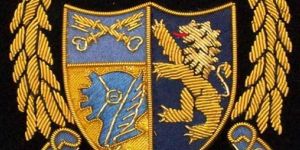 Club San Albano Rugby Union Bullion Wire Embroidered Badges