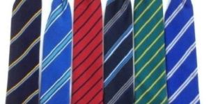 Summer Polyester Striped School Ties