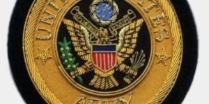 United States Army Bullion Wire Blazer Badges