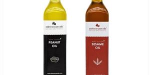Groundnut & Sesame Oil (Glass Bottle)