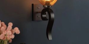 Brightest Blister Brown Wood Wall Lights
