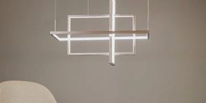 Modern Chandelier Brown Metal Chandelier