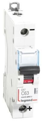 Legrand 408814 - 63A SP 6kA DC:250V DX3 MCB