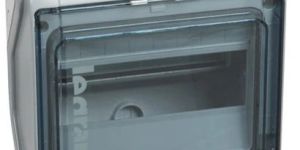 Legrand 601998 - 8 Module Weather Proof Box IP 65- Ik 09 Class Ii Cover