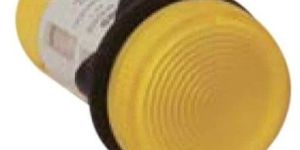 Siemens 220-240V AC Yellow Indicator Light Compact with LED, 3SB5285-6HD03