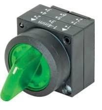 siemens green 3 position illuminated selector switches