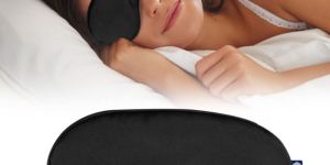Eye Mask for Sleeping with Adjustable Strap