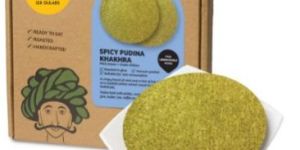 Spicy Pudina Khakhra