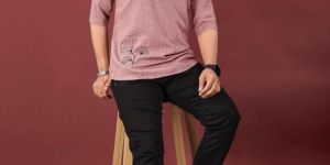 Men Stylish And Versatile Traditional Indian Garment Short Kurta