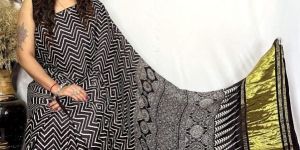 women print hand block print fancy zari exclusive fancy sarees