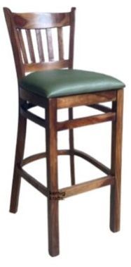 acacia luxe upholstered bar stool