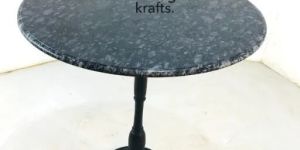 Cast Iron Bar Table WITH Granite Top