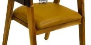 Glover Acacia Wood Rope Work Upholstery Chair