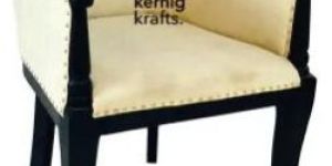 Jeff Mango Wood Upholstery Chair