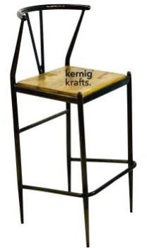 Phoenix Bat Chair IN Metal Frame AND Wooden Seat