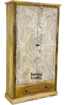 Sally Mango Wood Almirah