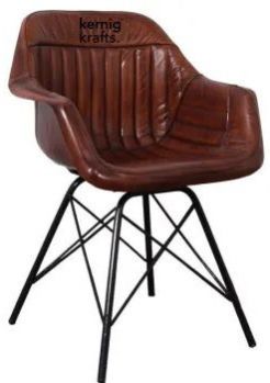 Seattle Cafe Chair WITH Leather Upholestry