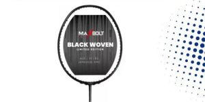 Maxbolt Black Woven Limited Edition Badminton Racket
